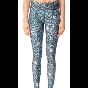 Terez Glitter Nights EUC Leggings Size XS